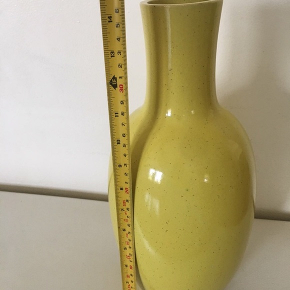 Accessories Large Yellow Ceramic Vase Poshmark